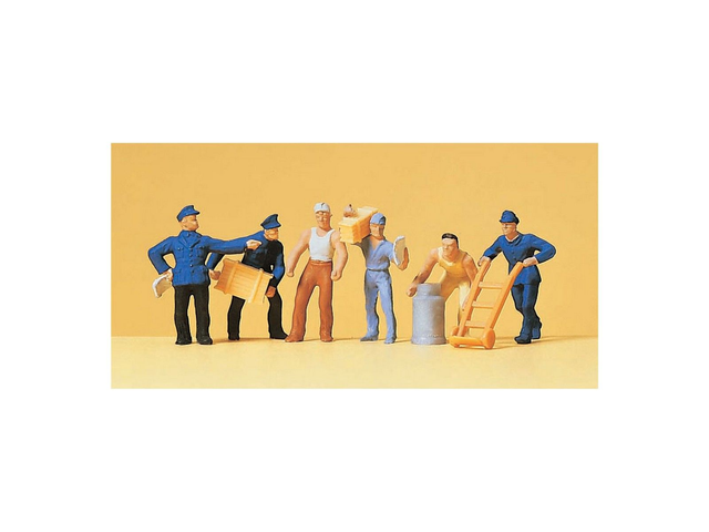 hommes d&#039;équipe Preiser 14016 H0