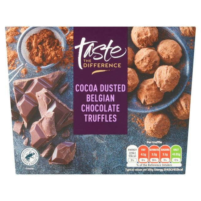Taste The Difference Cocoa Dusted Chocolate Truffles 260g