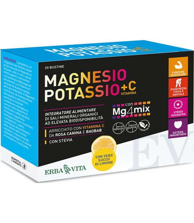 MAGNESIO+POTASSIO+VIT.C 20 BUSTINE LIME