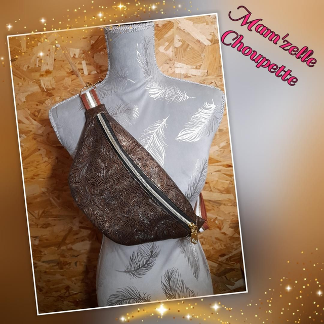 Sac banane simili bronze