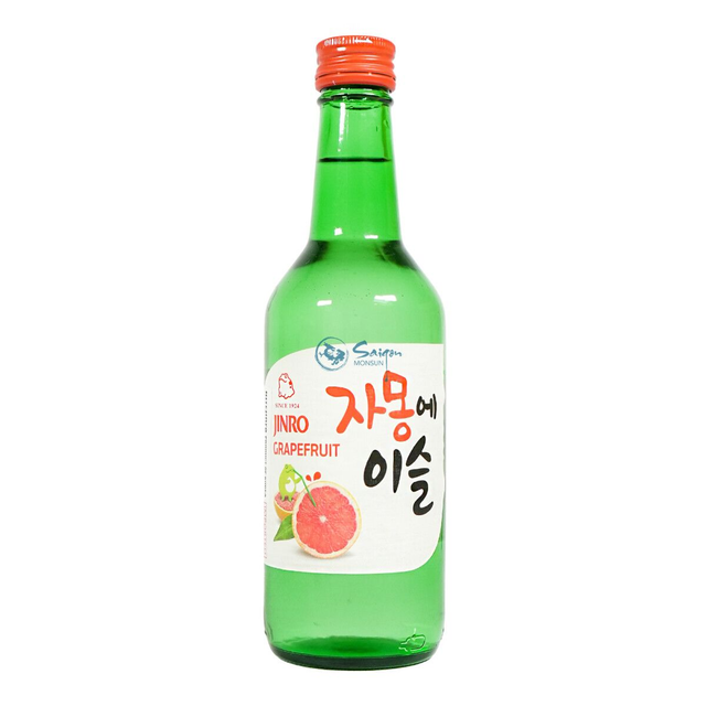 Jinro Grapefruit Soju 350ml