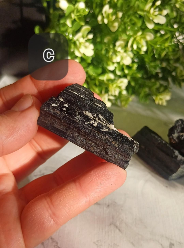 Raw Black Tourmaline