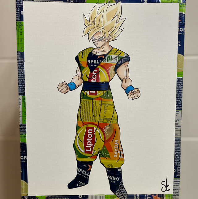 Tableau Manga vintage 