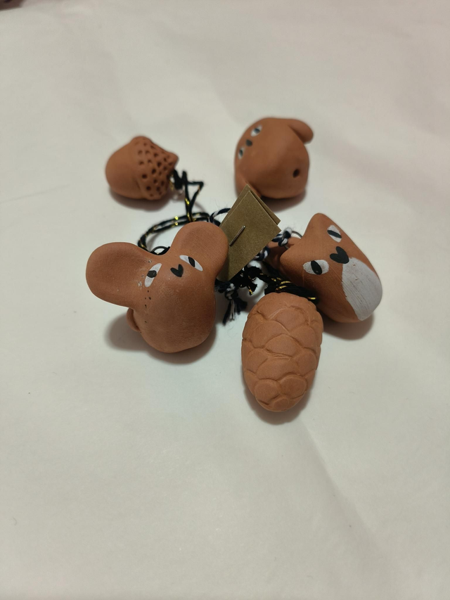 Lot sujets terre cuite