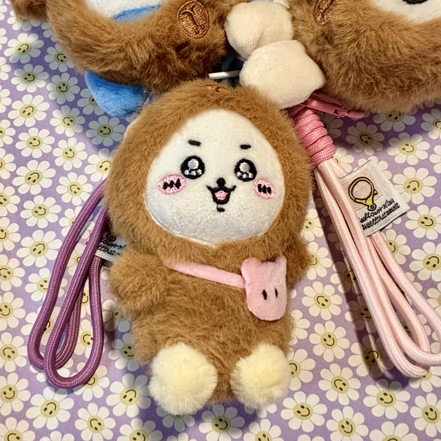 Chiikawa inspired plush pendant keychain 3 to choose