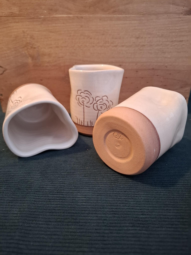 Gobelet froissé BLEUM 