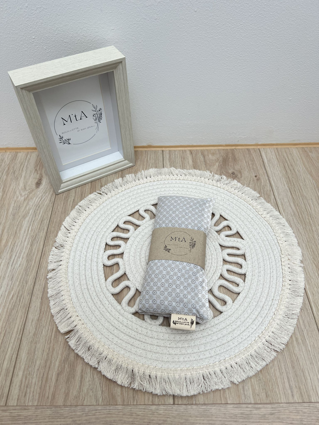 Bouillotte Carrée Motifs beige