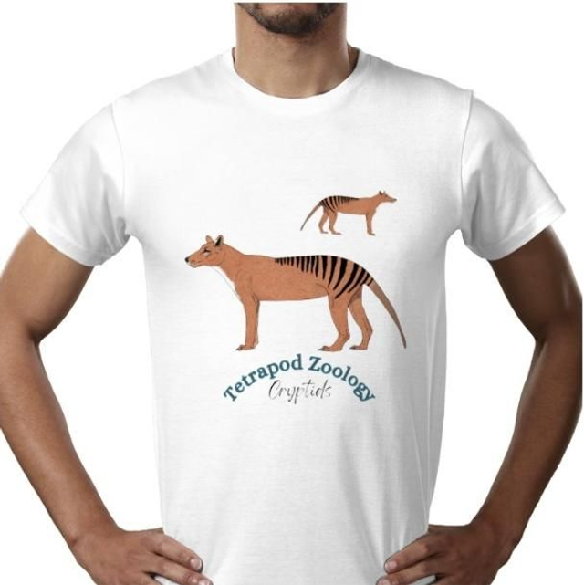Tet Zoo cryptids thylacine tee