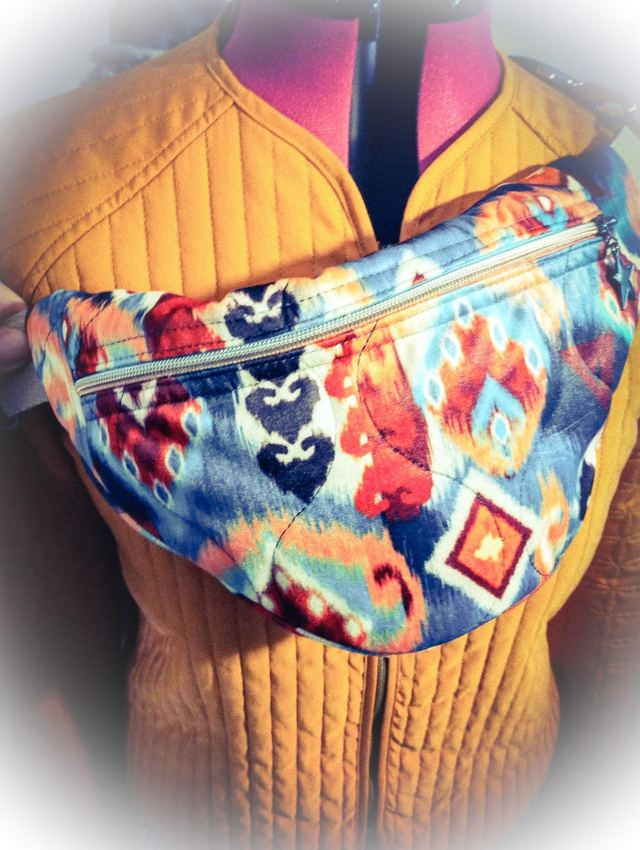 sac Banane "canadienne" Tissu matelassé et doux