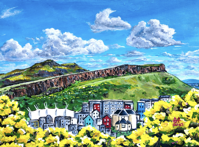 X4 Prints - Arthurs Seat, Edinburgh 8"x10" (£7.50 per unit)