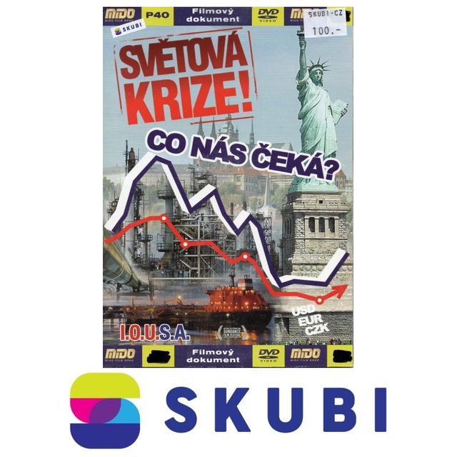 DVD Světová krize: Co nás čeká? / I.O.U.S.A. - česky, anglicky