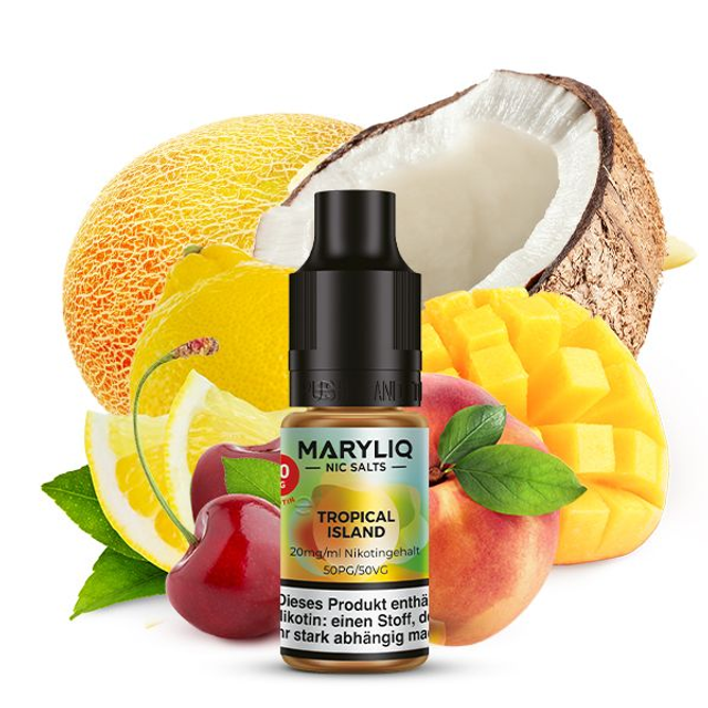 MARYLIQ Tropical Island Nikotinsalz Liquid 10 ml
