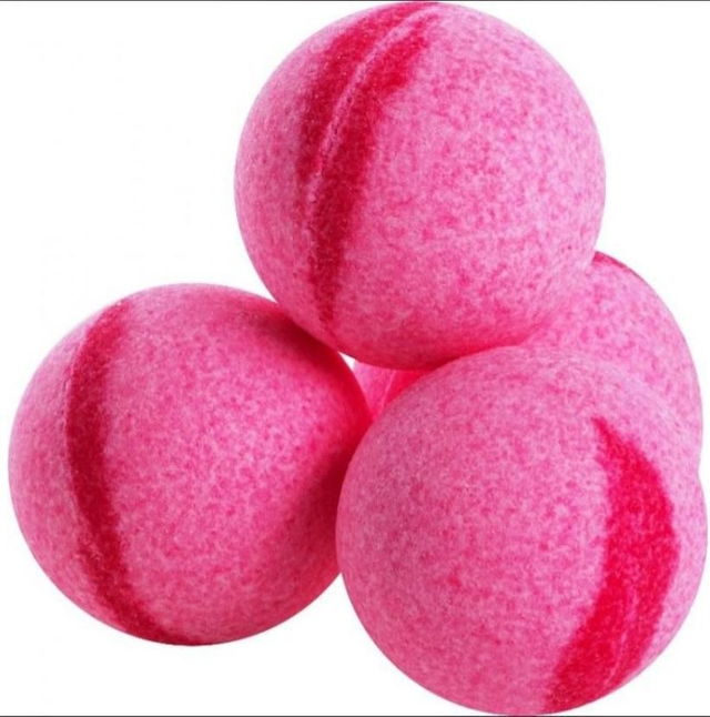 Boule de bain effervescente Framboise 125grs