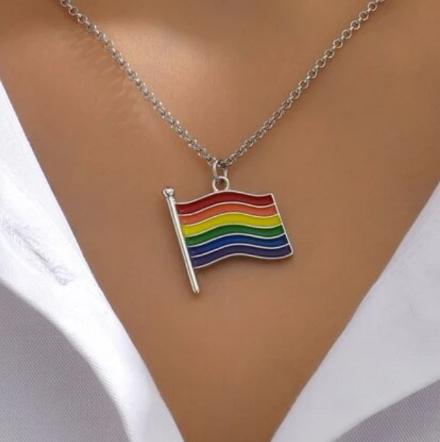Pride Flag Necklace
