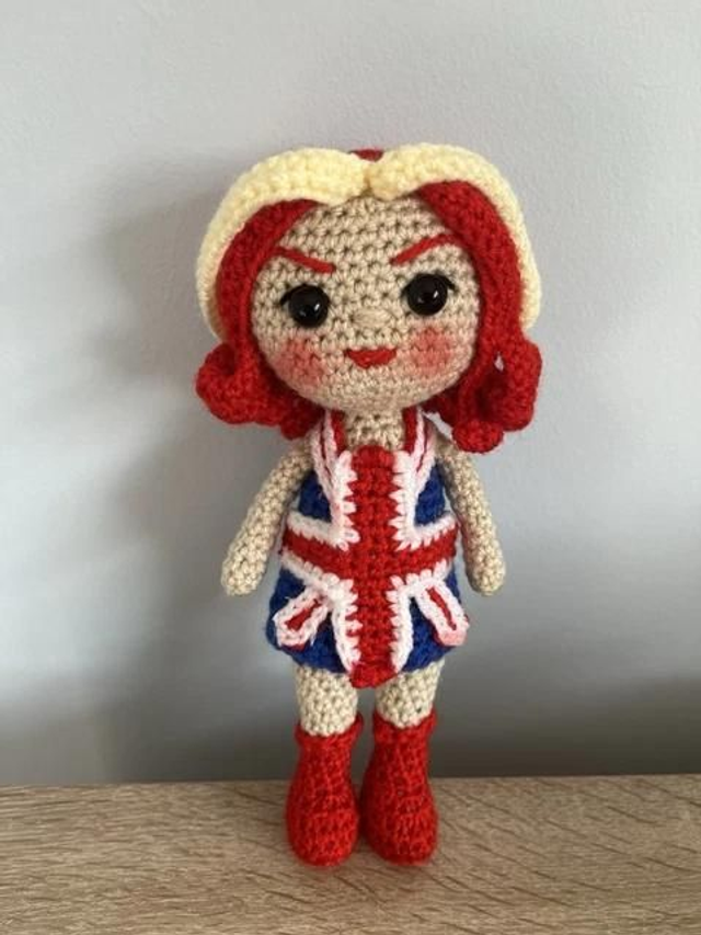 Boneca Amigurumi Spice Girls