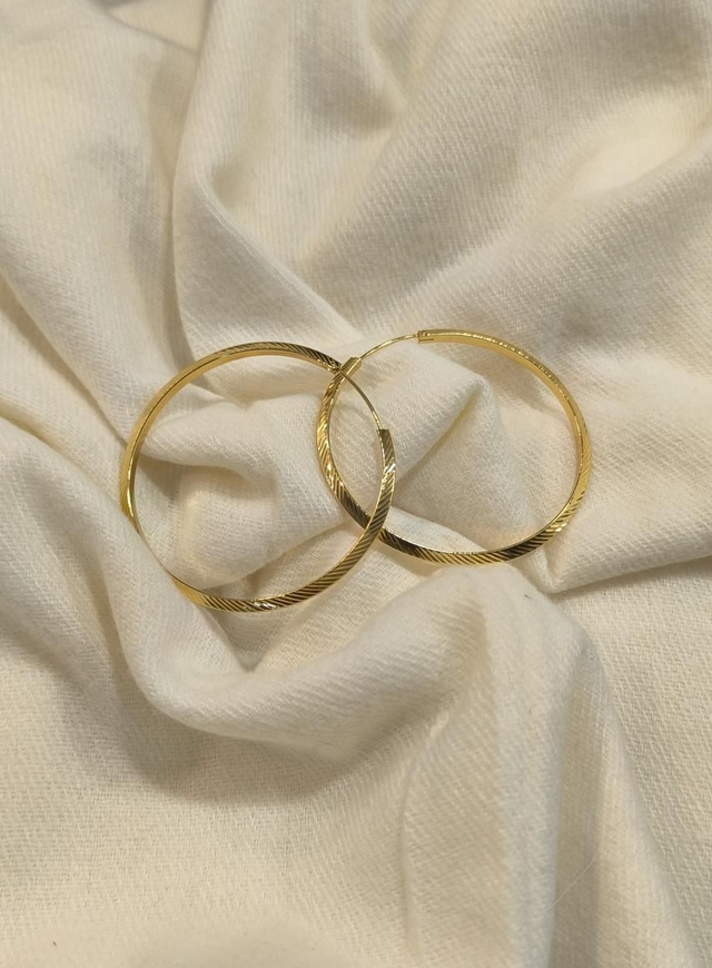 Boucle d'oreille soleil modèle 2 diamètre 5.5cm