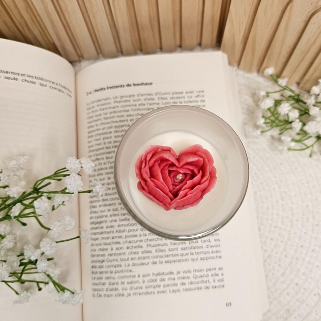 Bougie  MURMURE DE CŒUR 