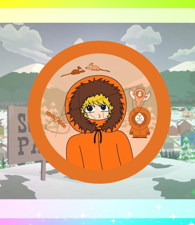 Kenny / Rainbow Badges / Serie 12 / South Park / (Design by Atsuru_Yunoki (me) )