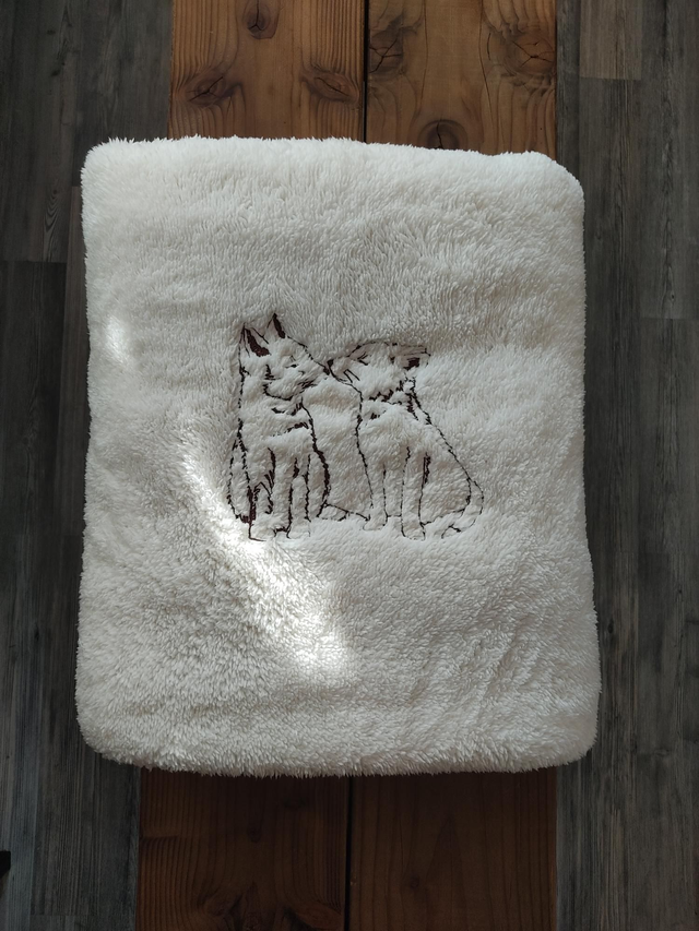 Couverture bébé Wolf version 