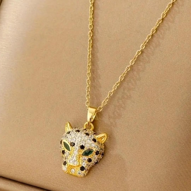 Collier tête de tigre