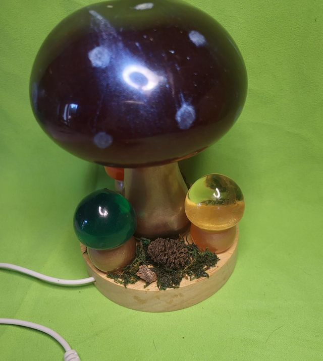 Lampe champignon 