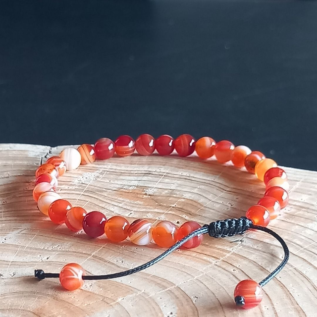 Bracelet ajustable en Sardonyx