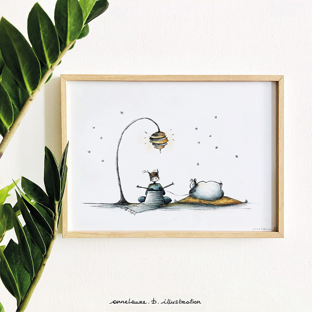 Affiche Soirée tricot