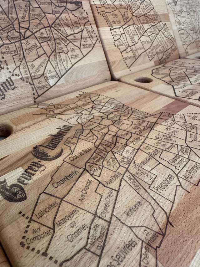 Planche apéritive Climats Côte de Nuits &amp; Beaune