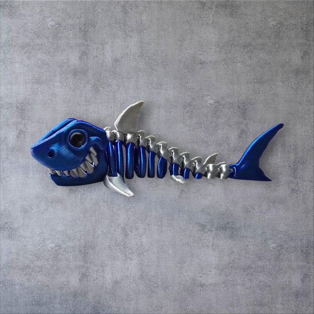 Requin squelette articulé