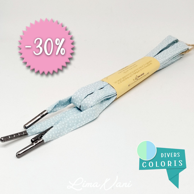 TĒNEHI Les lacets en tissu