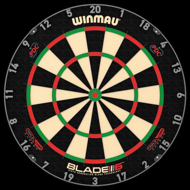 Winmau Blade 6 Triple Core Carbon 5023231013224