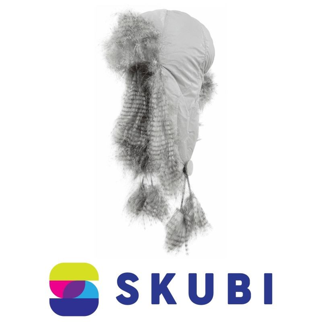 Haker CZ-W177F Beranice s kožešinou UNI světle šedá Matrix