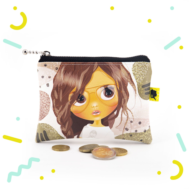 Porte monnaie zip NOE