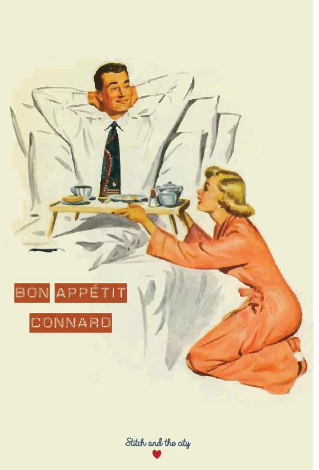 Carte Bon appétit connard
