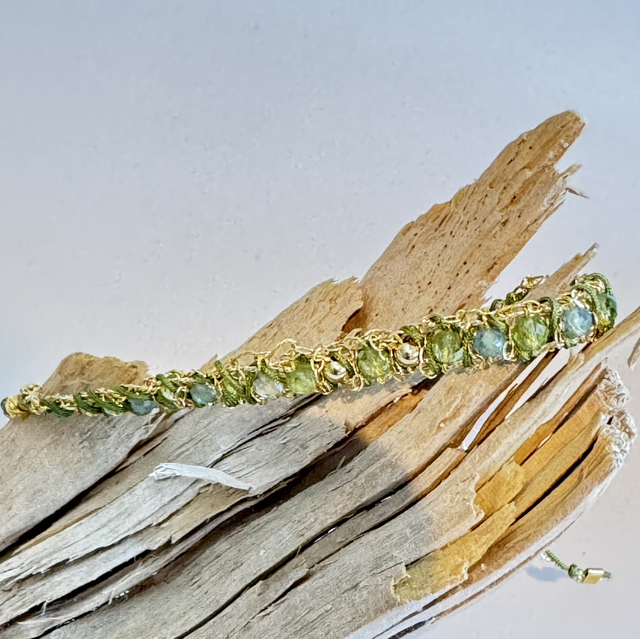 Bracelet Tissea Péridot