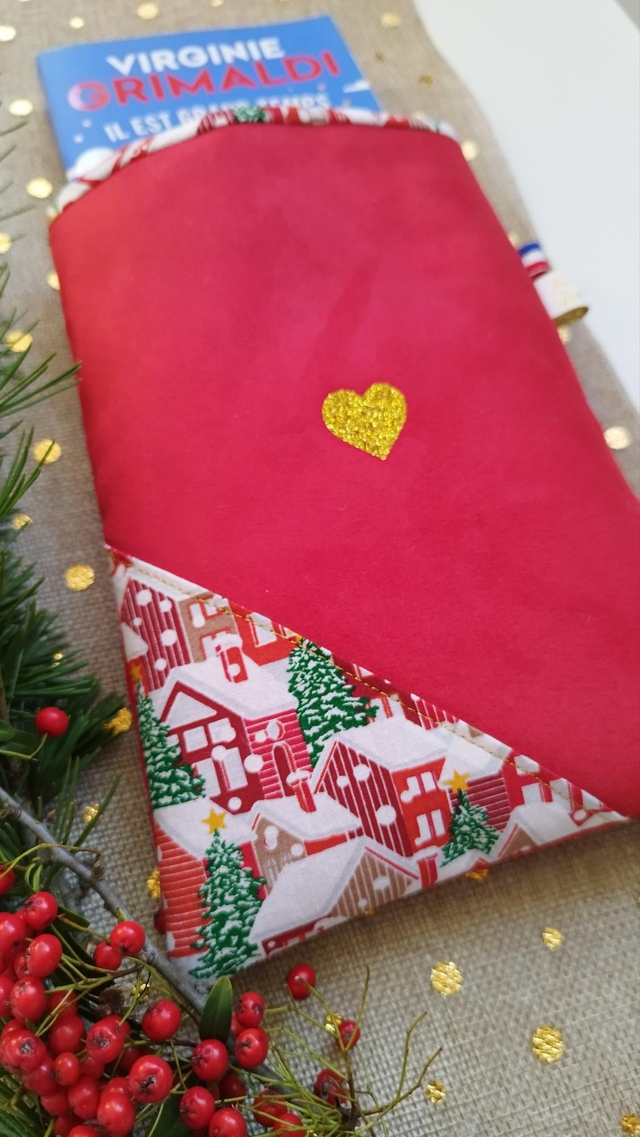 Housse livre de poche * Collection Noël *