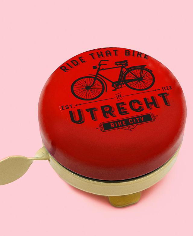 Fietsbel utrecht rood