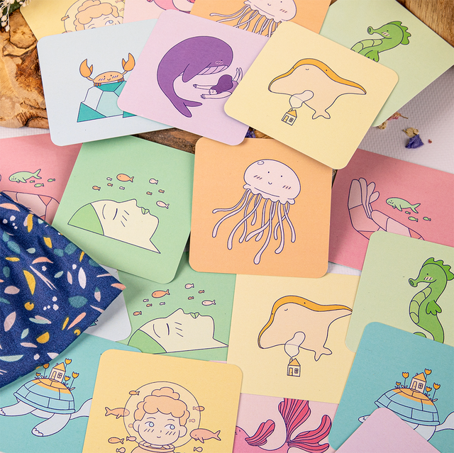 Jeu de memory - Thème mer