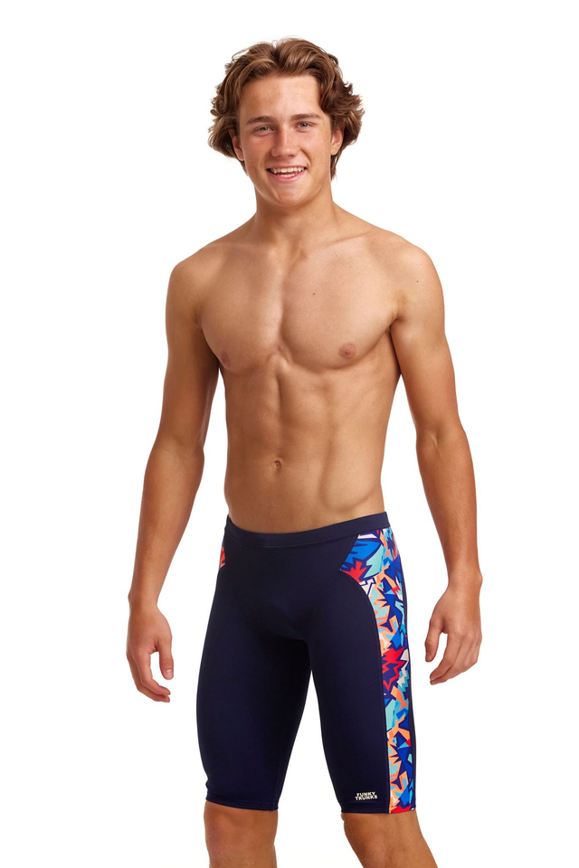 BOY'S FUNKY TRUNKS SAW SEA TRAINING JAMMERS