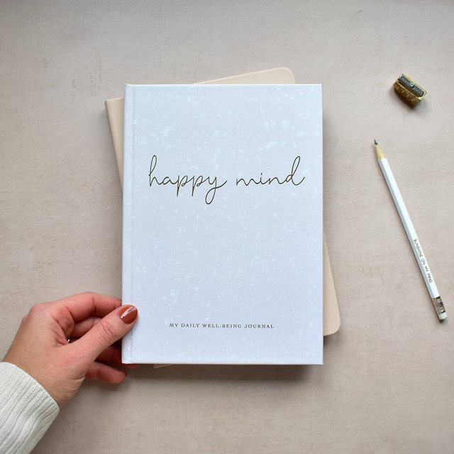 HAPPY MIND A5 WELLBEING JOURNAL