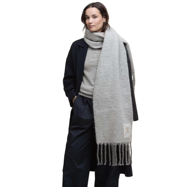 Barbour Ellison Scarf Grey