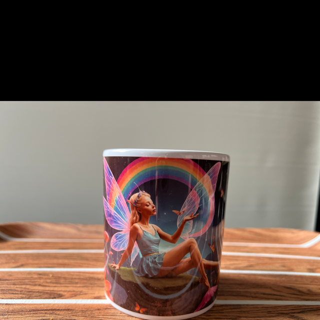 Rainbow fairy cup limited