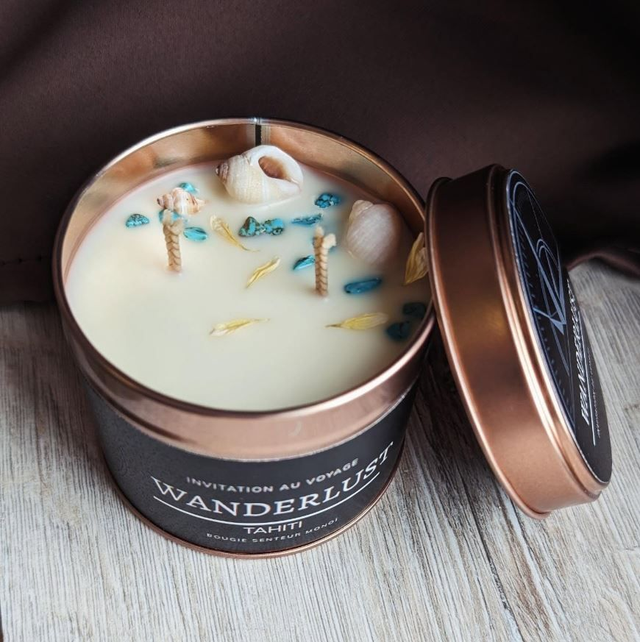 Bougie &quot;Tahiti&quot;