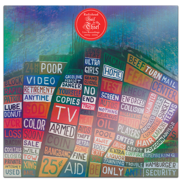 Radiohead - Hail to the Thief (Live Recordings 2003–2009) LP (Limited Edition Red Vinyl)