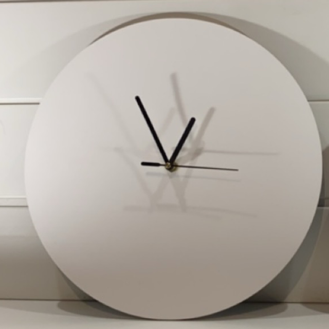 Horloge personnalisée grand modèle (28 cm)