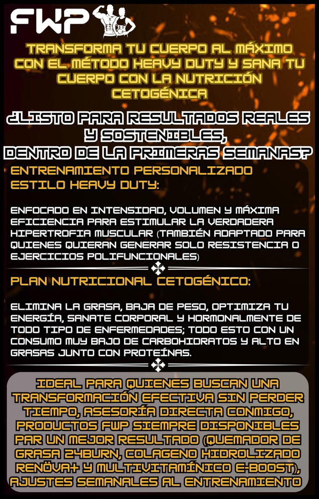 PREPARACIÓN FÍSICA Y PLAN NUTRICIONAL 