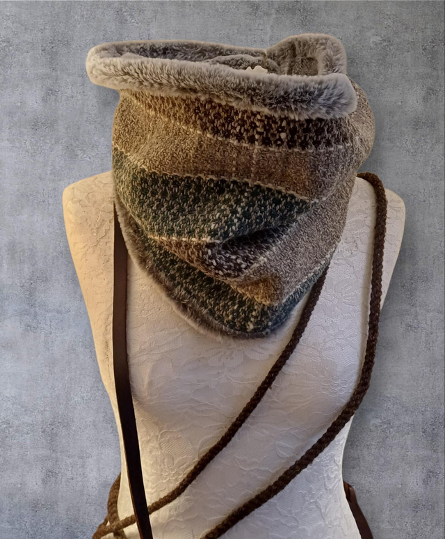 Handwoven snood
