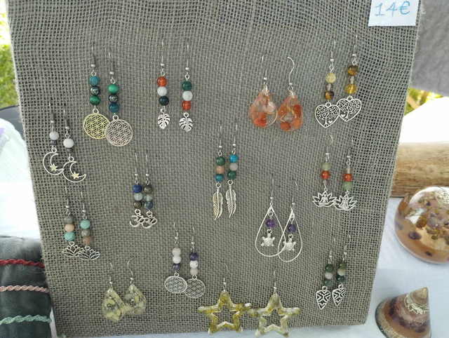 Boucles d'oreilles personnalisés