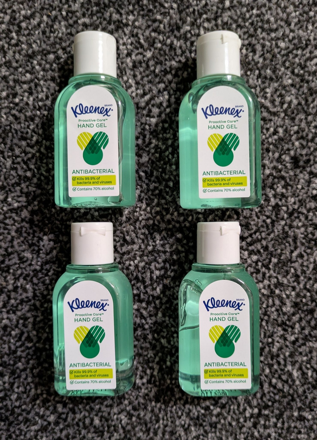 Kleenex Hand Sanitiser x4