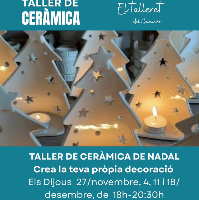 Taller monográfico “Taller de cerámica de Navidad”